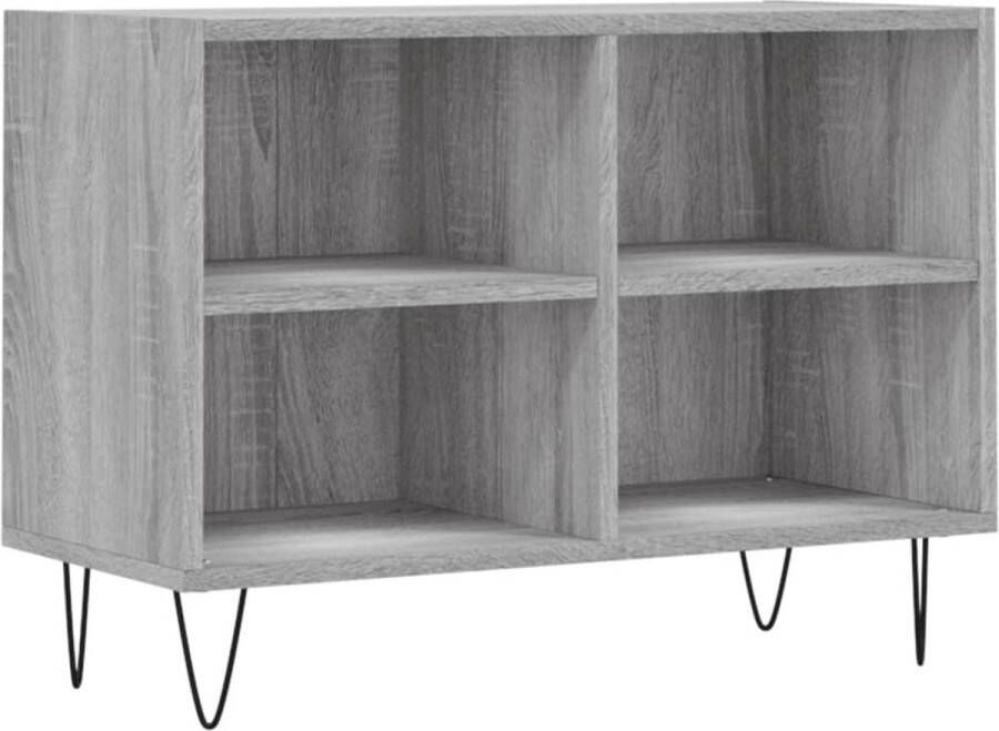 VidaXL -Tv-meubel-69 5x30x50-cm-bewerkt-hout-grijs-sonoma-eikenkleurig