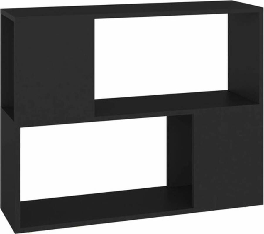 VidaXL -Tv-meubel-80x24x63-cm-spaanplaat-zwart