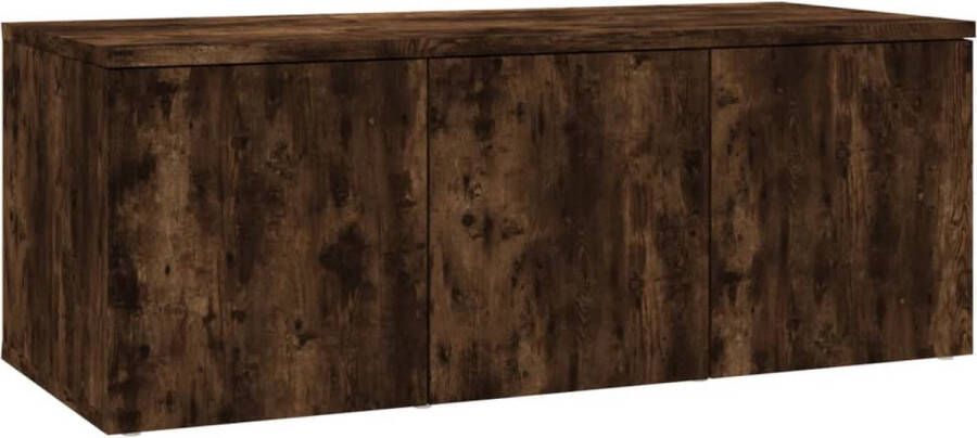 VidaXL -Tv-meubel-80x34x30-cm-bewerkt-hout-gerookt-eikenkleurig