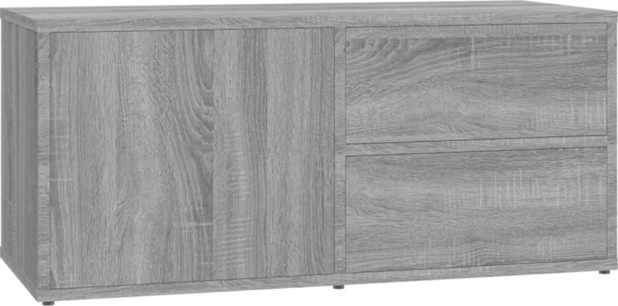 VidaXL -Tv-meubel-80x34x36-cm-bewerkt-hout-grijs-sonoma-eikenkleurig