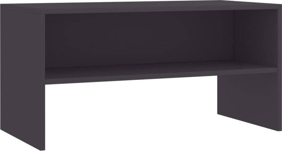 VidaXL Tv-meubel 80x40x40 cm spaanplaat grijs VDXL_800056