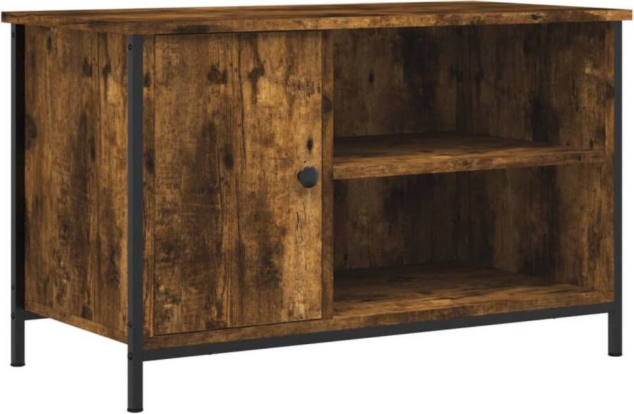 VidaXL -Tv-meubel-80x40x50-cm-bewerkt-hout-gerookt-eikenkleurig