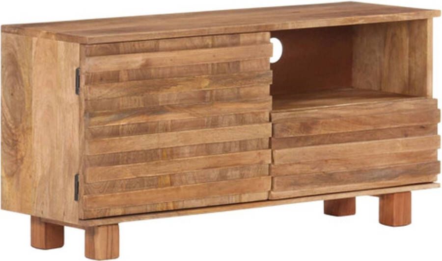 VidaXL Tv-meubel 90x30x45 cm massief mangohout