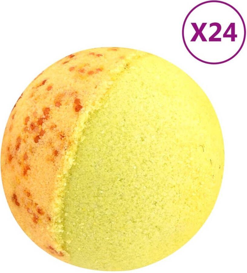 Furniture Limited vidaXL Badbommen 24 st natuurlijke etherische oliën