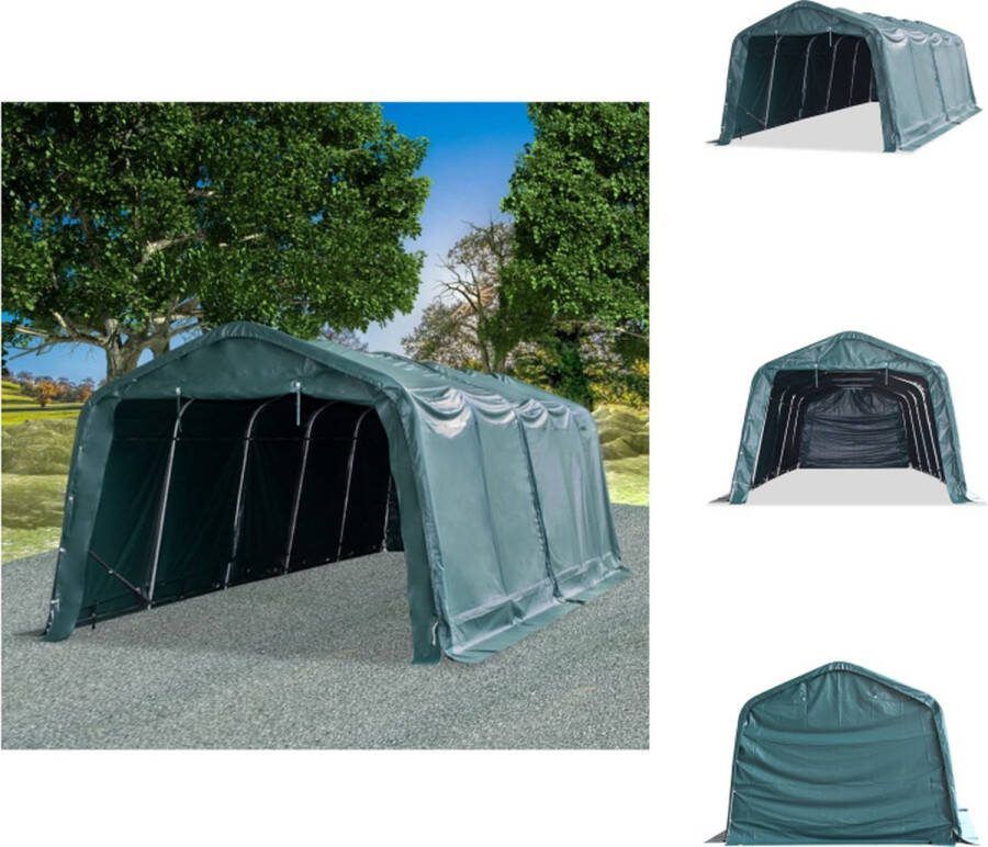 VidaXL Veetentframe 3.3 x 8 x 2.56 m Roestbestendig staal Partytent