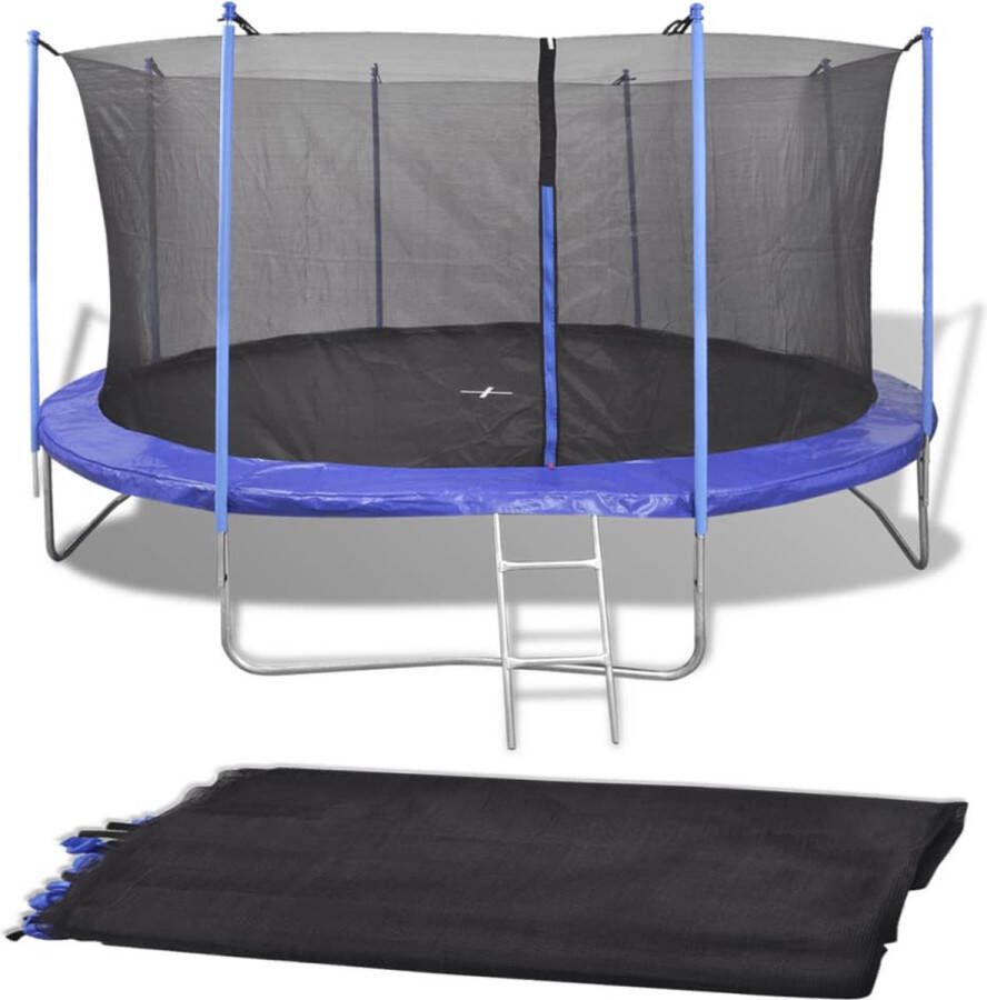 VidaXL -Veiligheidsnet-voor-3 66-m-ronde-trampoline
