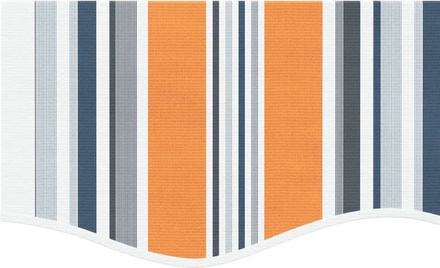 VidaXL Vervangingsdoek voor luifel gestreept 3x2 5 m meerkleurig