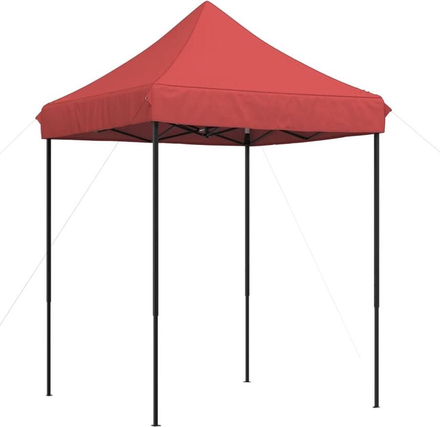 VidaXL Partytent inklapbaar pop-up 200x200x306 cm bordeauxrood