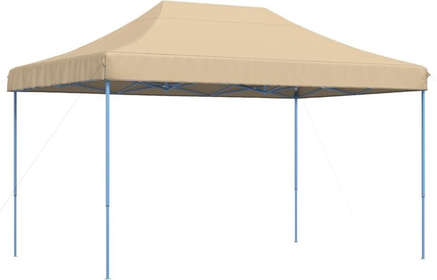 VidaXL Partytent inklapbaar pop-up 440x292x315 cm beige