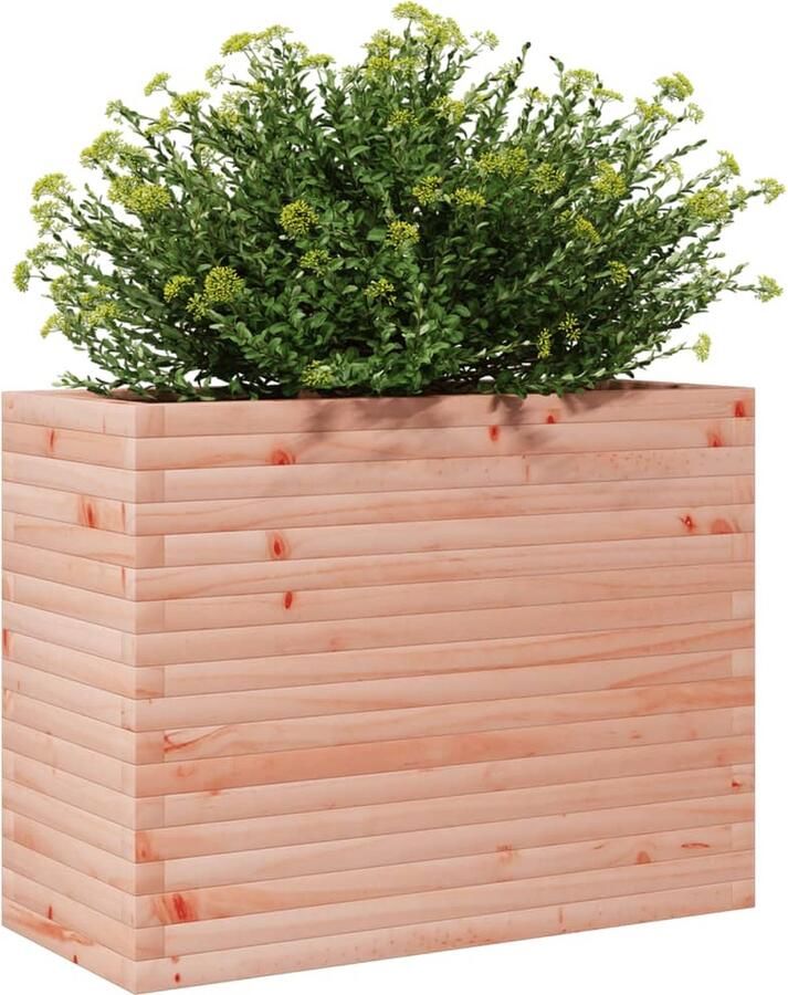 VidaXL Plantenbak 90x40x68 5 cm massief douglashout