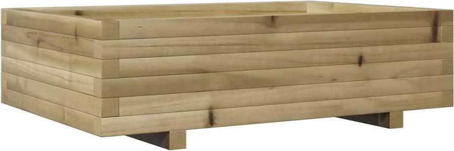 VidaXL Plantenbak 90x60x26 5 cm geïmpregneerd grenenhout