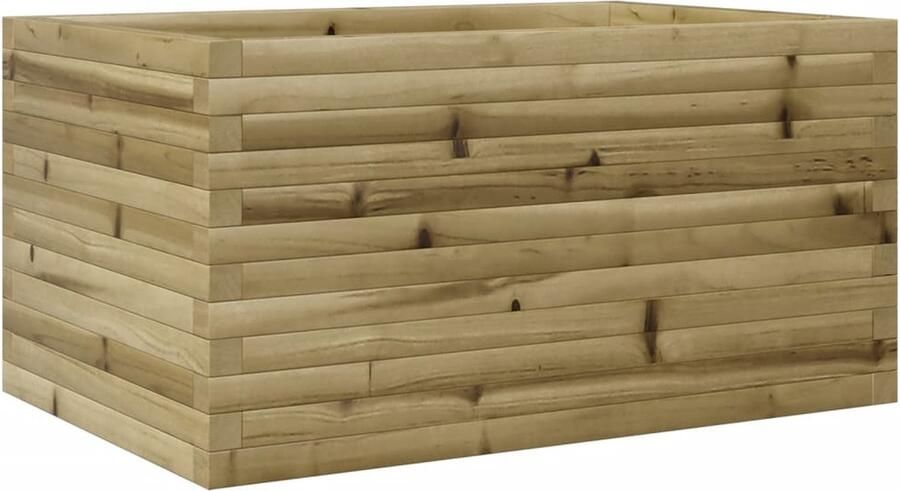 VidaXL Plantenbak 90x60x45 5 cm geïmpregneerd grenenhout