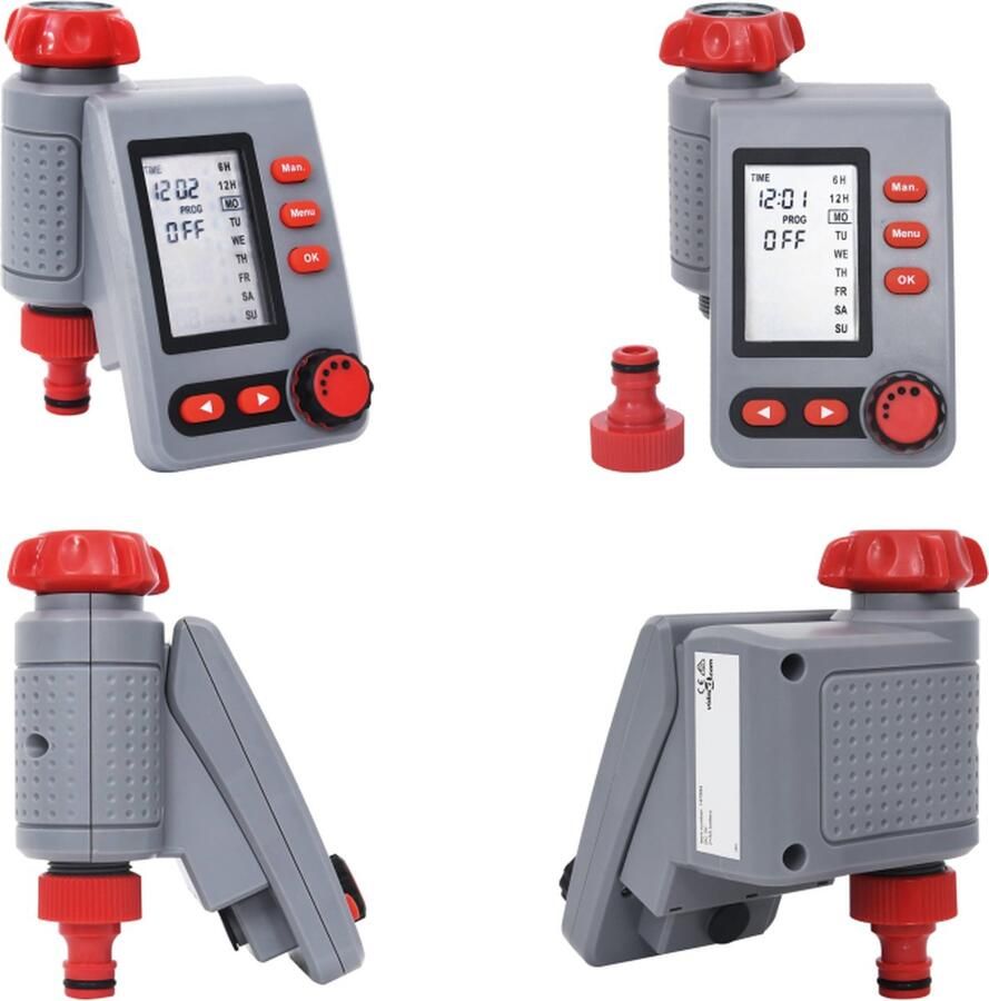 VidaXL Watertimer digitaal met enkele uitgang Digitale Watertimer Digitale Watertimers Automatische Watertimer Automatische Watertimers