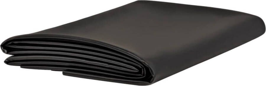 VidaXL Vijverfolie 0 5 mm 4x6 m PVC zwart