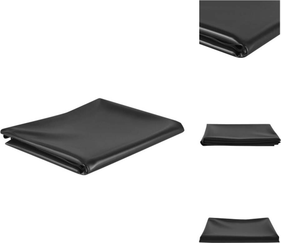 VidaXL Vijverfolie 4 x 4 m 1 mm dik PVC Geschikt voor Vissen UV- en scheurbestendig Fontein