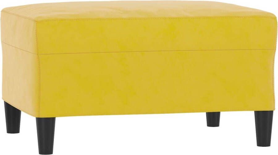 VidaXL -Voetenbank-70x55x41-cm-fluweel-geel