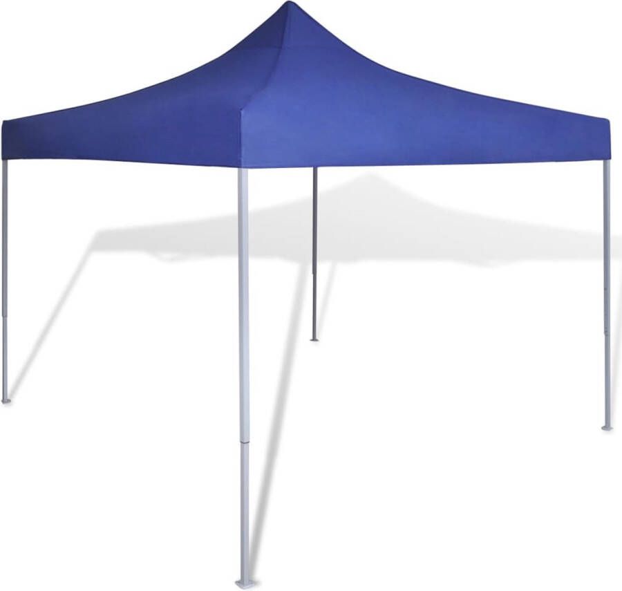 VidaXL Opvouwbare tent 3 x 3 m (blauw)