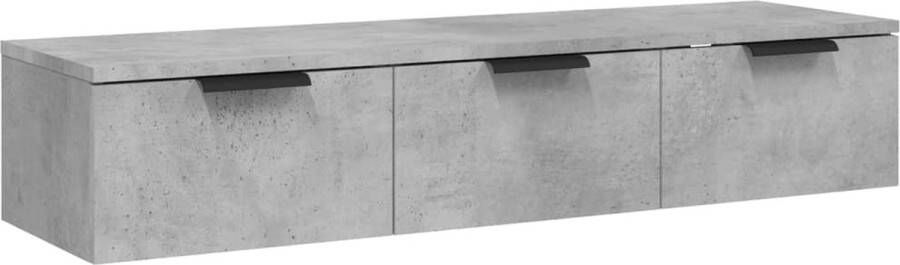VidaXL -Wandkast-102x30x20-cm-bewerkt-hout-betongrijs
