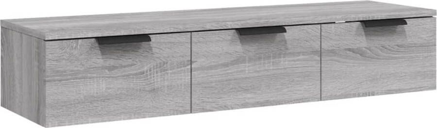 VidaXL -Wandkast-102x30x20-cm-bewerkt-hout-grijs-sonoma-eikenkleurig