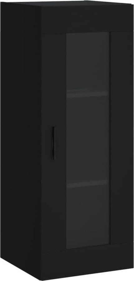 VidaXL -Wandkast-34 5x34x90-cm-zwart