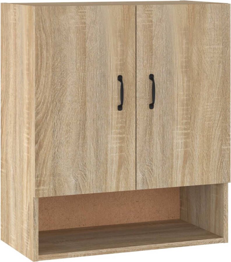 VidaXL -Wandkast-60x31x70-cm-bewerkt-hout-sonoma-eikenkleurig