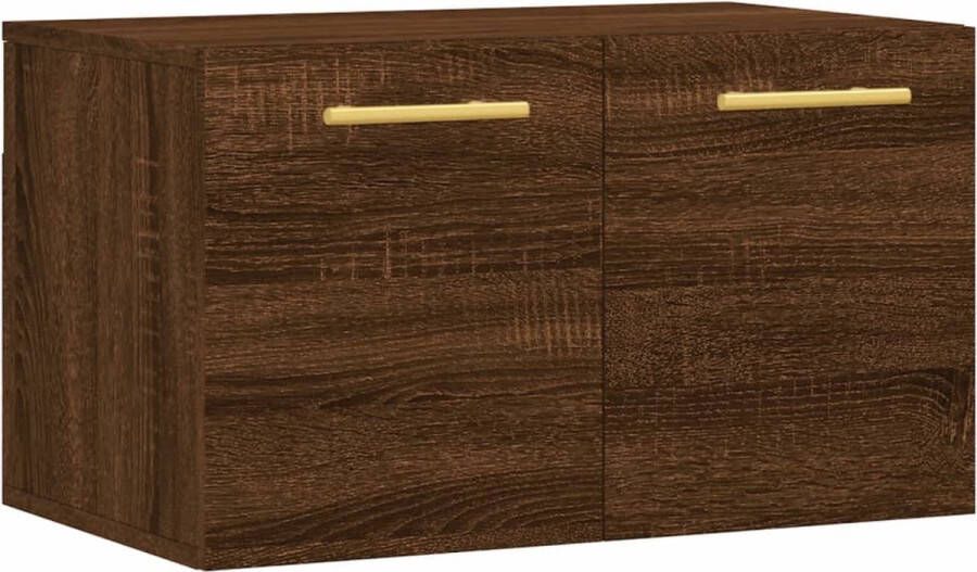 VidaXL -Wandkast-60x36 5x35-cm-bewerkt-hout-bruineikenkleurig