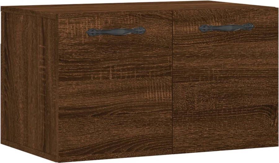 VidaXL -Wandkast-60x36 5x35-cm-bewerkt-hout-bruineikenkleurig