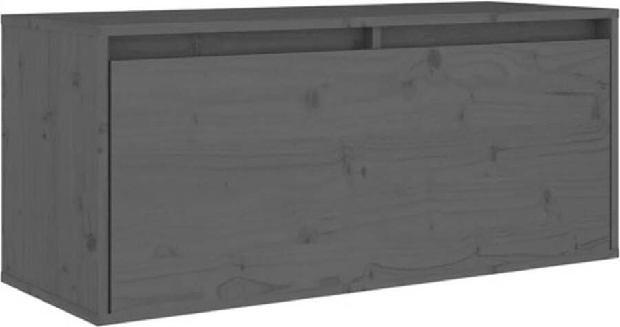 VidaXL -Wandkast-80x30x35-cm-massief-grenenhout-grijs