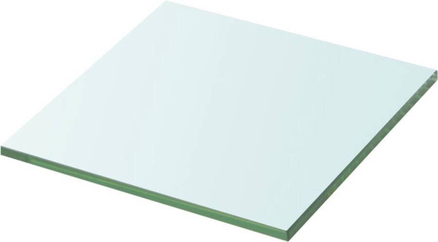 VidaXL -Wandschap-transparant-30x30-cm-glas