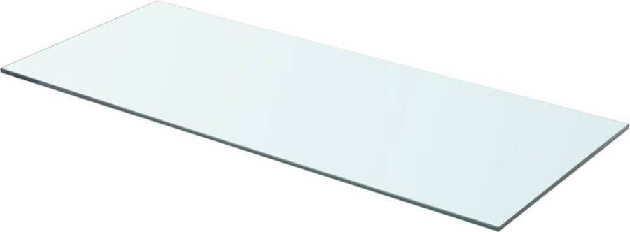 VidaXL -Wandschap-transparant-70x30-cm-glas