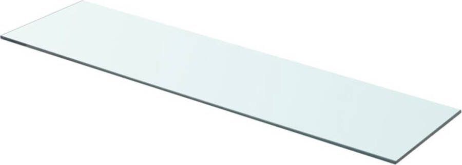 VidaXL -Wandschap-transparant-80x20-cm-glas