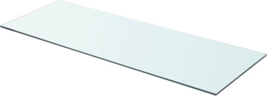 VidaXL -Wandschap-transparant-80x30-cm-glas