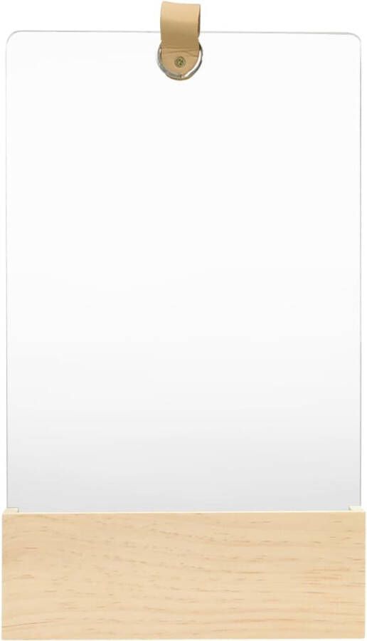 VidaXL Wandspiegel 23x29 5 cm massief grenenhout VDXL_322802