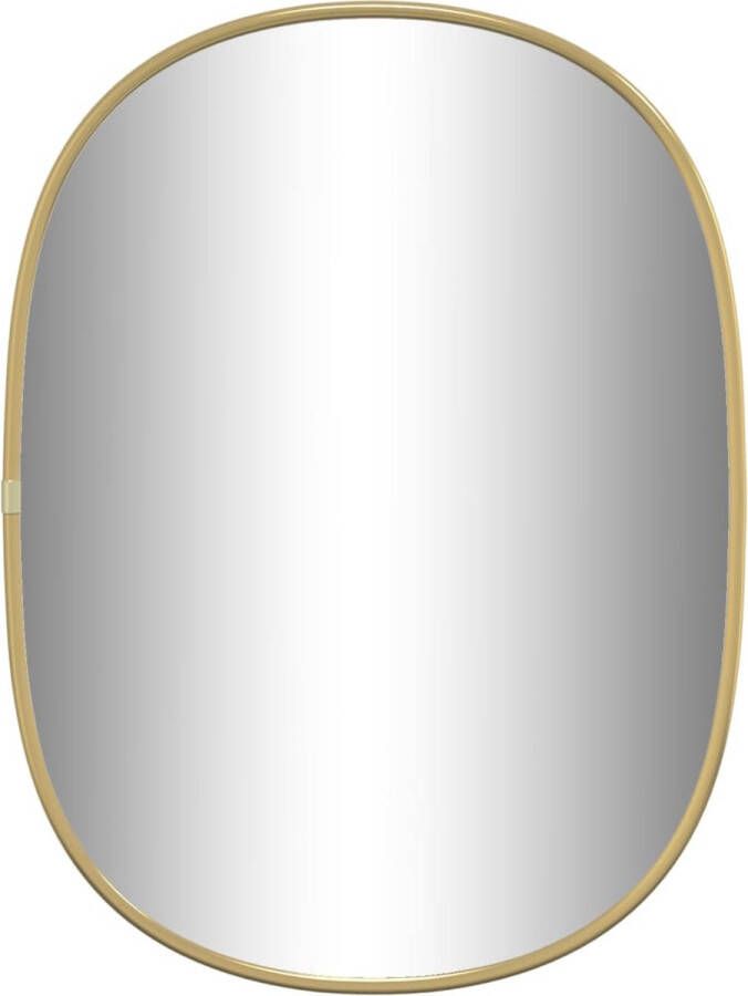 VidaXL -Wandspiegel-40x30-cm-goudkleurig