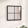 VidaXL -Wandspiegel-40x40-cm-metaal-zwart - Thumbnail 2