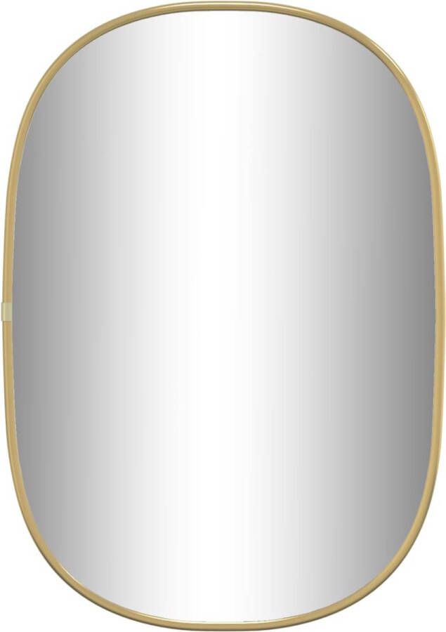 VidaXL -Wandspiegel-50x35-cm-goudkleurig