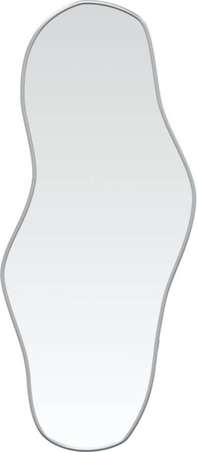 VidaXL -Wandspiegel-60x25-cm-zilverkleurig