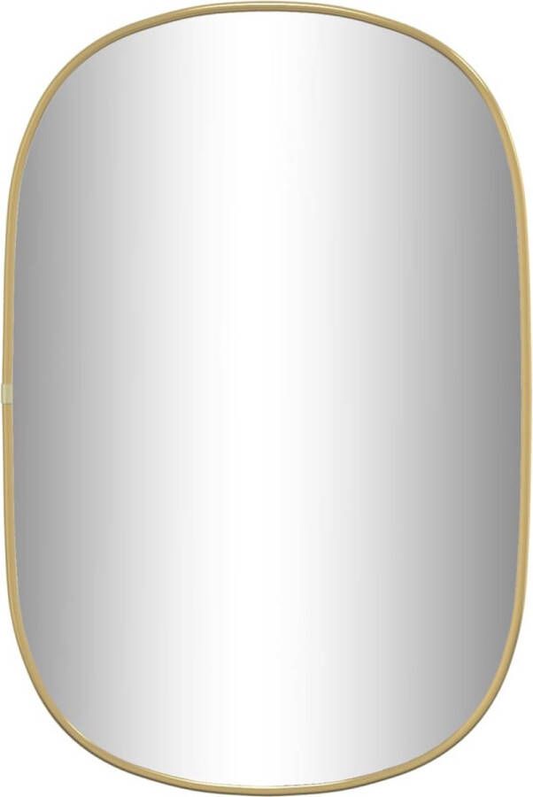 VidaXL -Wandspiegel-60x40-cm-goudkleurig