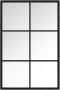 VidaXL -Wandspiegel-60x40-cm-metaal-zwart - Thumbnail 1