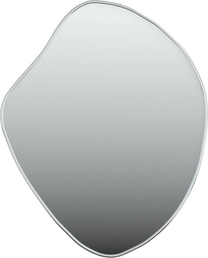VidaXL -Wandspiegel-60x50-cm-zilverkleurig