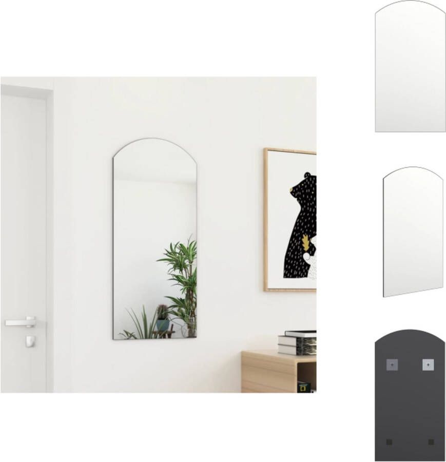 VidaXL Wandspiegel 90 x 45 cm Minimalistisch design Spiegel