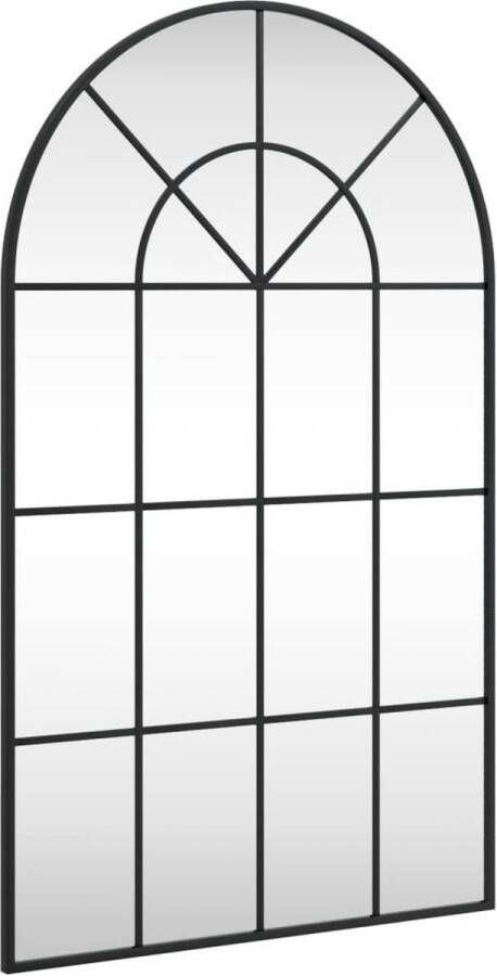 VidaXL -Wandspiegel-boog-60x100-cm-ijzer-zwart
