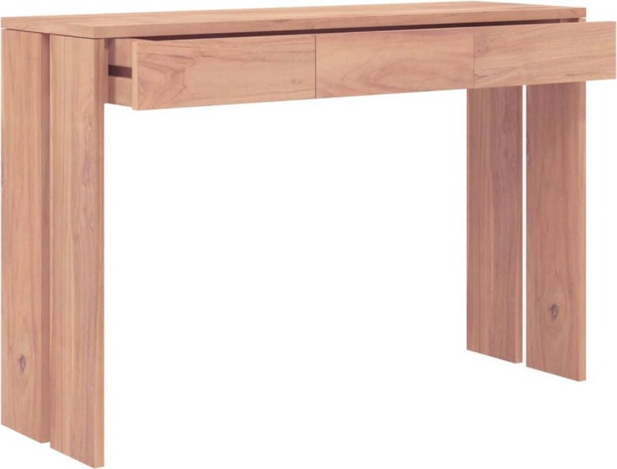 VidaXL -Wandtafel-110x35x75-cm-massief-teakhout