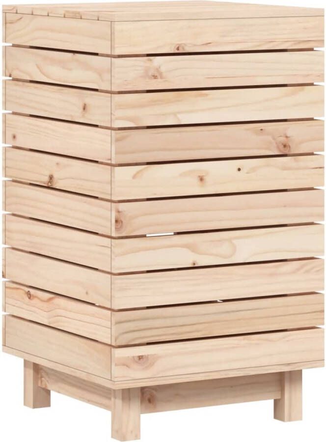 VidaXL -Wasmand-44x44x76-cm-massief-grenenhout