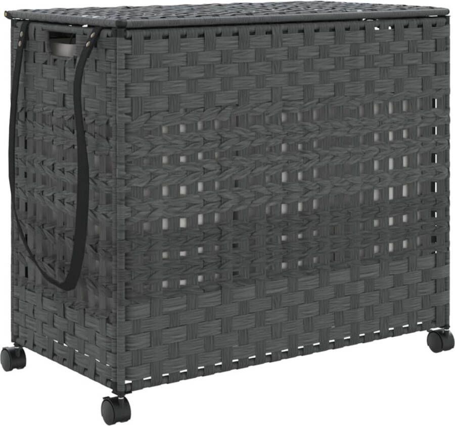 VidaXL -Wasmand-op-wielen-66x35x60-cm-rattan-grijs