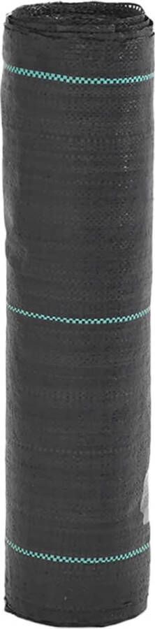 VidaXL Worteldoek 0 5x150 m polypropeen zwart