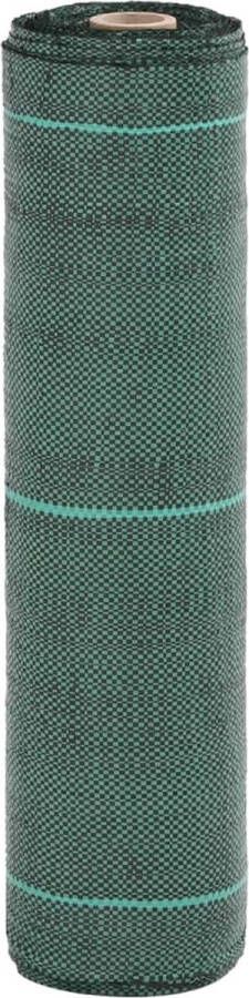 VidaXL Worteldoek 0 5x200 m polypropeen groen