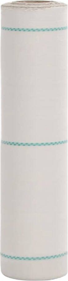 VidaXL Worteldoek 0 5x25 m polypropeen wit