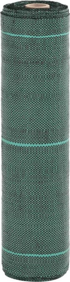 VidaXL Worteldoek 0 5x50 m polypropeen groen