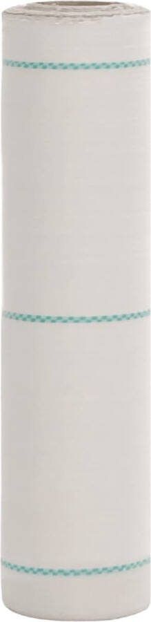 VidaXL Worteldoek 0 5x50 m polypropeen wit
